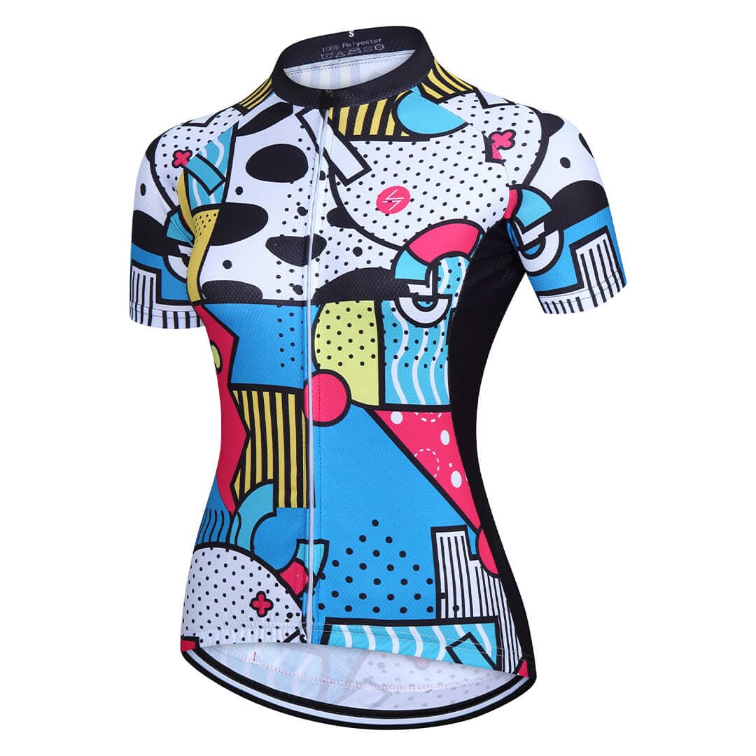 Polyester outlet cycling jersey