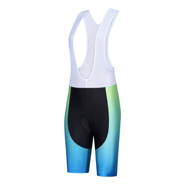 Lime cycling bibs