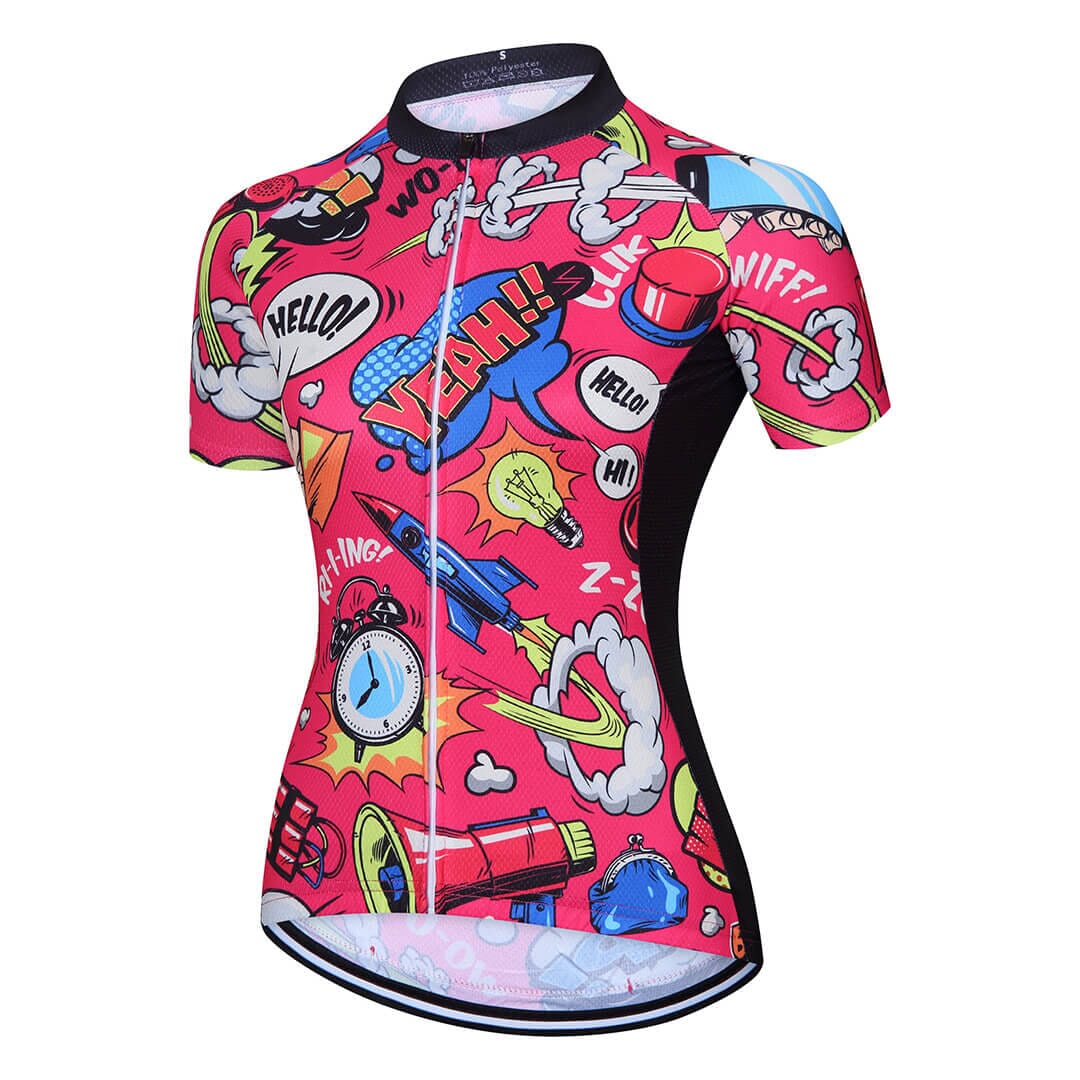 Pow! cycling jersey