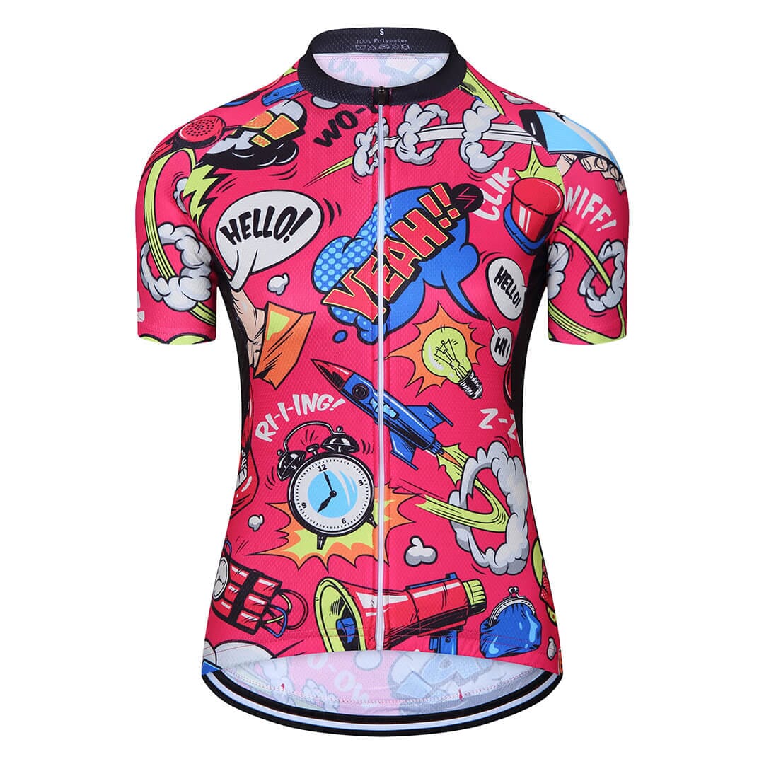 Pow! cycling jersey