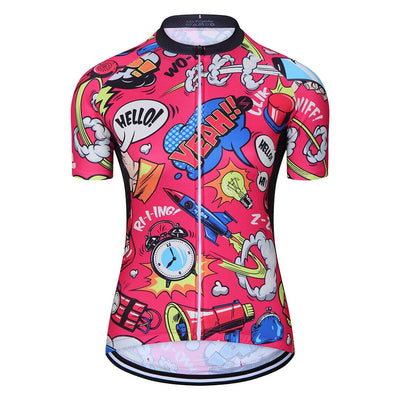 Pow! cycling jersey
