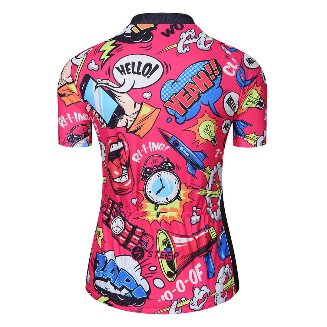 Pow! cycling jersey