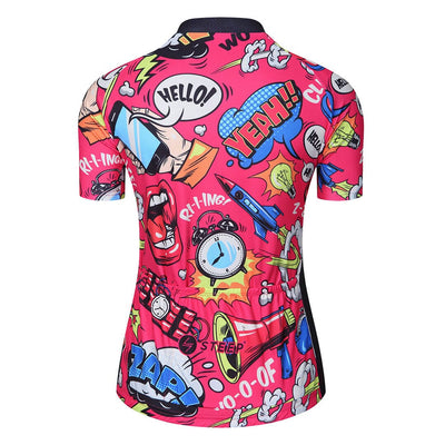 Pow! cycling jersey
