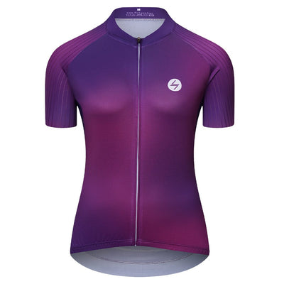 Grape cycling jersey